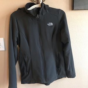 North Face Coat w/ Wind Shield and Lined Inside